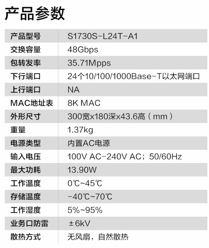 華為全千兆交換機(jī)