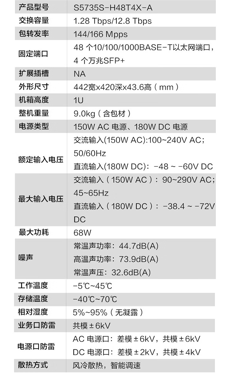 華為企業(yè)級交換機